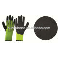 Acrylic thermal working gloves,palm and thumb dipped